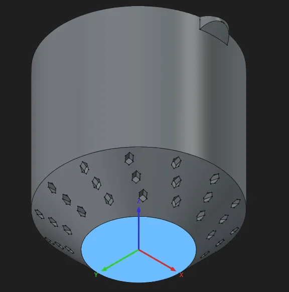 Chậu Cây 60mm Kèm Lõi Thoát Nước (Hiệu ứng Fuzzy Skin) - Image 8