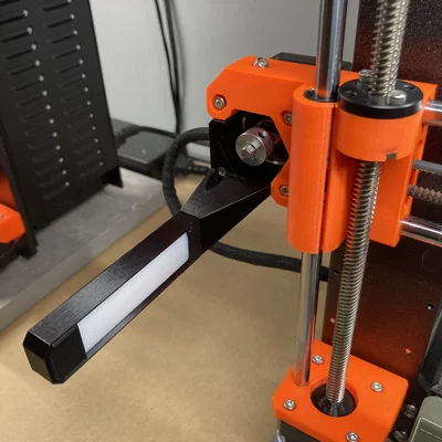 Thanh đèn LED gắn hông máy in Prusa i3 MK3