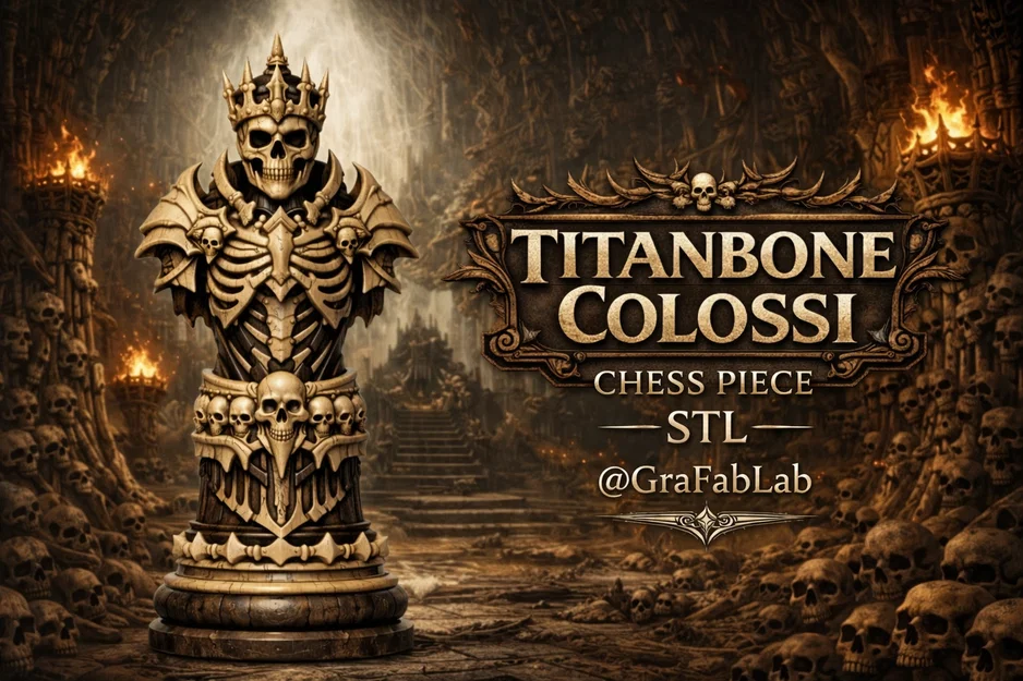 Titanbone Colssi "King" - Quân cờ Vua - Image 1