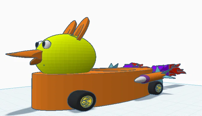 Khay đựng trứng hình vịt Turbo - Image 1