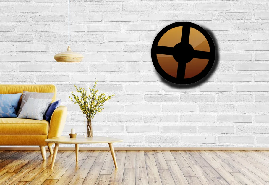 Logo TF2 3D độc đáo trang trí tường cho game thủ - Image 1