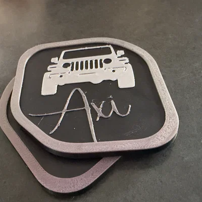 Bộ khay lót cốc cho hàng ghế sau xe Jeep Wrangler JL