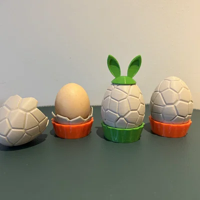 Đế đựng trứng trang trí phong cách phương Đông