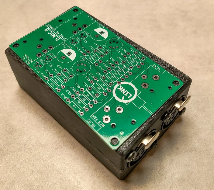 D.MIC.B - Vỏ case cho bộ tăng âm Microphone Dual Active - Image 4