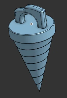 Mặt dây chuyền Core Drill (Gurren Lagann) - Image 3
