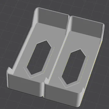 Khay in 3D đựng 2 bộ nạp đạn nhanh (Speed Loader) tiện lợi