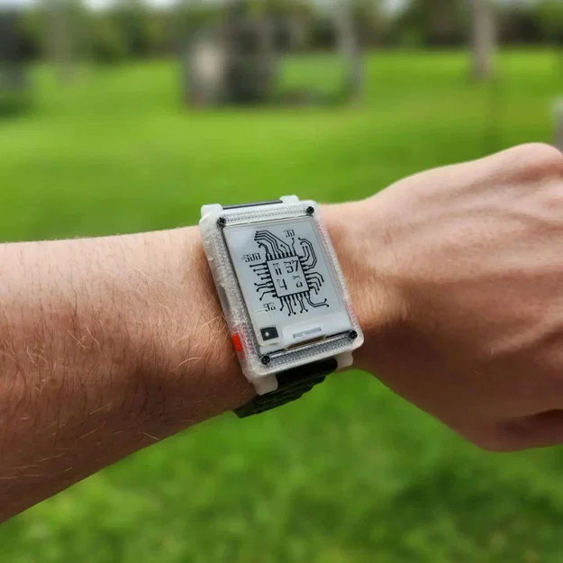 Watchy Invader Remix - Vỏ bảo vệ tùy chỉnh cho Watchy V2 - Image 3