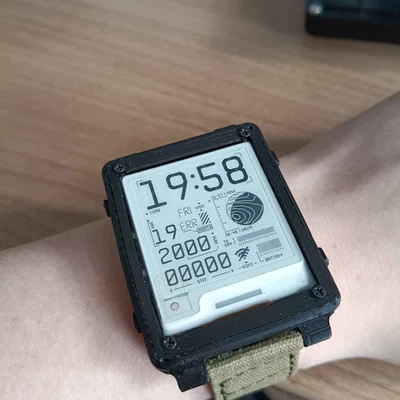 Vỏ bảo vệ Watchy Invader phiên bản dùng dây đeo 20mm