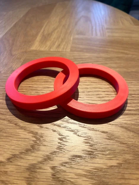 Vòng đệm (Distanzring) cho máy in tem HOMAG 76mm - 100mm - Image 2