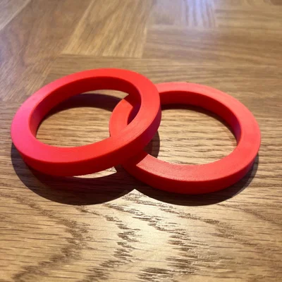 Vòng đệm (Distanzring) cho máy in tem HOMAG 76mm - 100mm