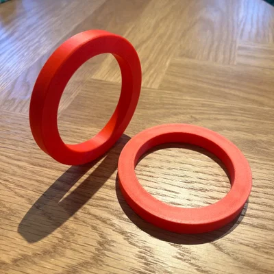 Vòng đệm (Distanzring) cho máy in tem HOMAG 76mm - 100mm