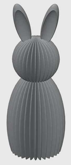 Mô hình Easter Bunny - Chú thỏ Phục sinh hiện đại và tối giản - Image 1
