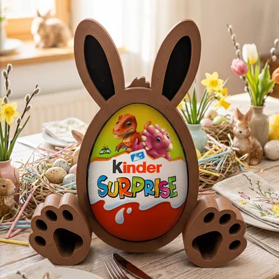 Khay đựng trứng Kinder Surprise hình chú thỏ (Bunny)