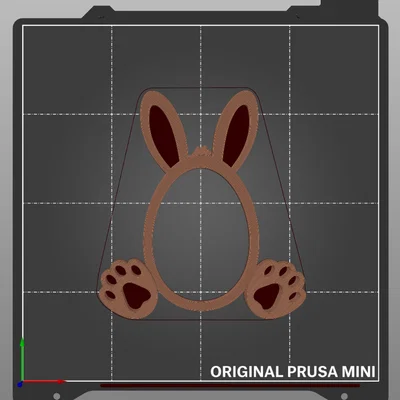 Khay đựng trứng Kinder Surprise hình chú thỏ (Bunny)