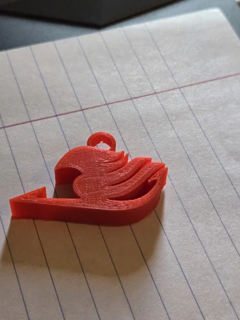 Mô hình Charm Huy hiệu Fairy Tail in 3D độc đáo cho fan anime - Image 1