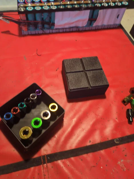 Khay đựng đầu tuýp 1/4 inch chuẩn Gridfinity chuyên nghiệp - Image 1