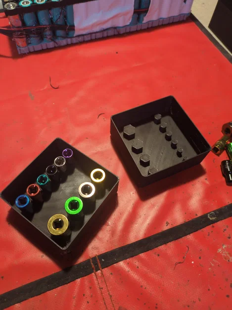 Khay đựng đầu tuýp 1/4 inch chuẩn Gridfinity chuyên nghiệp - Image 2