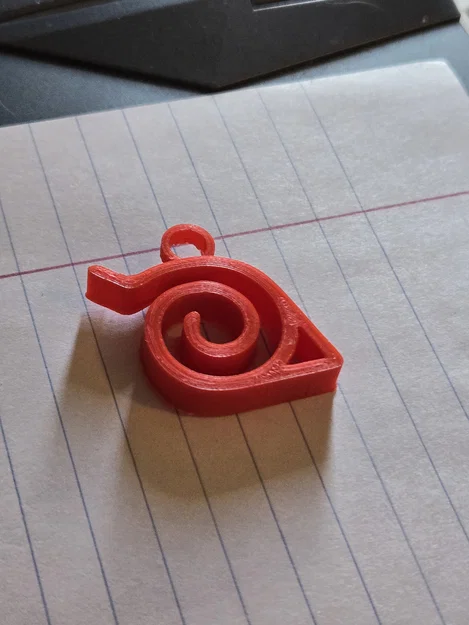 Mặt dây chuyền biểu tượng Làng Lá (Konoha Leaf Charm) - Image 1