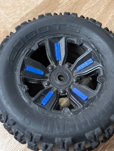 Miếng ốp mâm (Rim Inserts) cho Arrma Mini Kraton 3S - Image 3