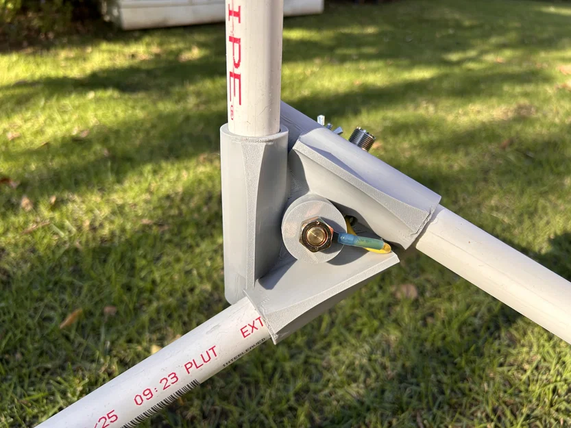 Bộ giá đỡ ăng-ten vô tuyến di động POTA (Vertical Antenna Tripod) - Image 1