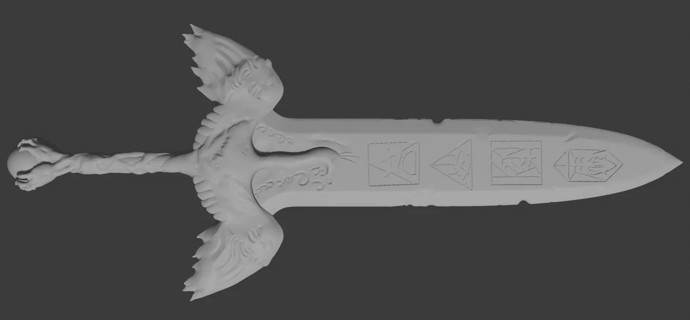Runic Phoenix Blade (Thiết kế DND) - Image 1