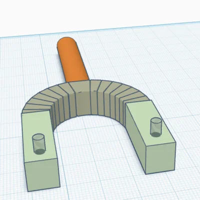 Mô hình súng cao su (sling shot) in 3D thiết kế tối giản