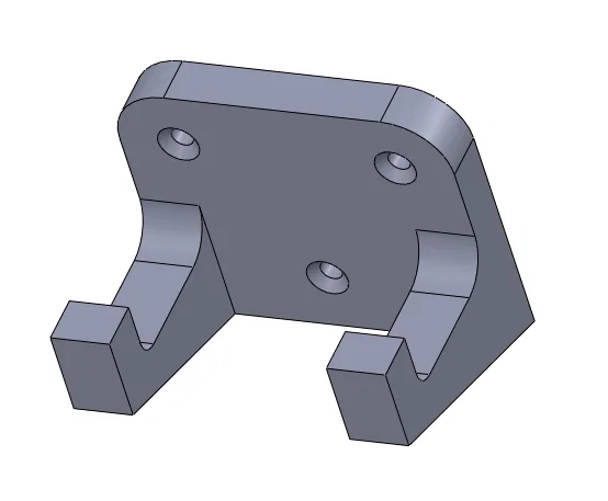 Giá treo rìu/dụng cụ gắn tường (Không cần support) - Image 4