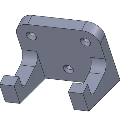 Giá treo rìu/dụng cụ gắn tường (Không cần support)