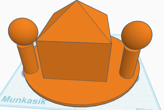 Mô hình ngôi nhà cách điệu in 3D trang trí độc đáo - Image 1