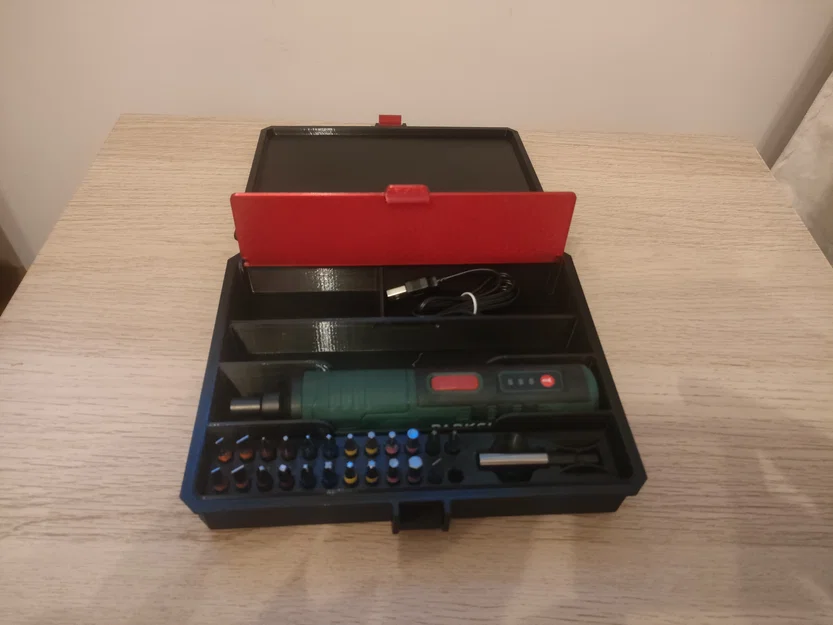 Hộp đựng chắc chắn cho máy khoan Parkside PARS 4 A1 - Image 1