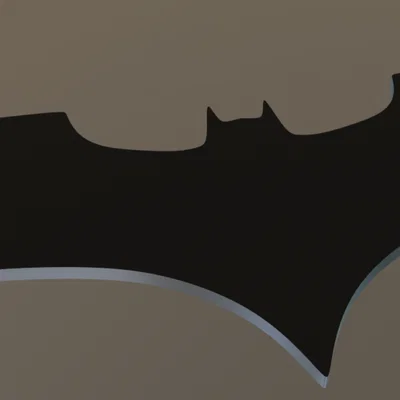 Mô hình Batarang Batman 3D sắc sảo - Dễ in và trang trí