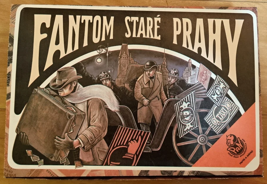 Insert cho board game Fantom staré Prahy (phiên bản retro) - Image 1