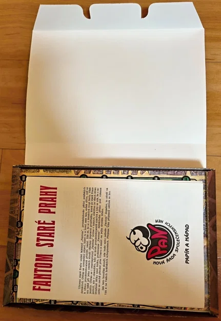 Insert cho board game Fantom staré Prahy (phiên bản retro) - Image 3
