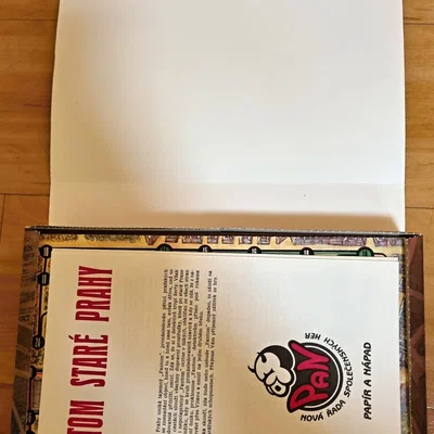 Insert cho board game Fantom staré Prahy (phiên bản retro)