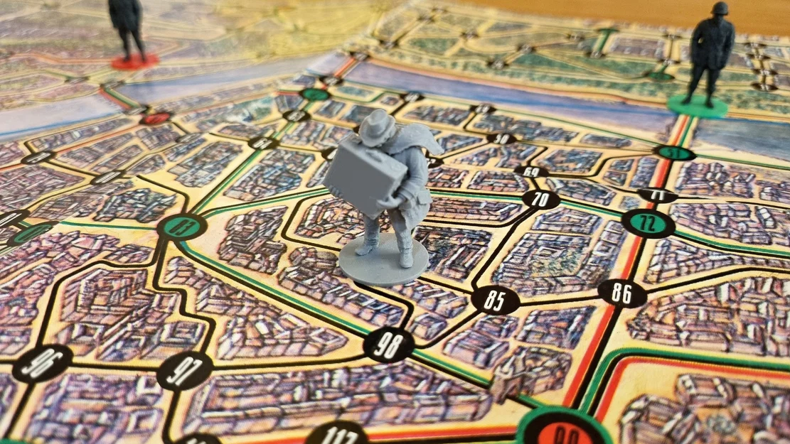 Bộ mô hình 3D cho boardgame Fantom staré Prahy độc đáo - Image 1