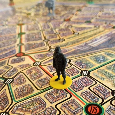 Bộ mô hình 3D cho boardgame Fantom staré Prahy độc đáo