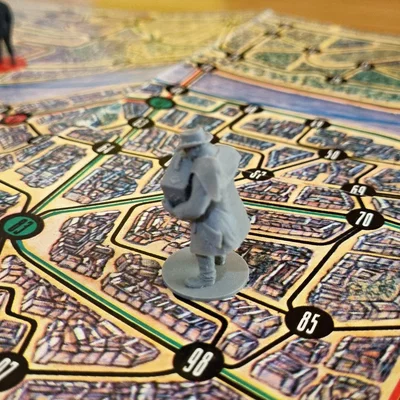 Bộ mô hình 3D cho boardgame Fantom staré Prahy độc đáo