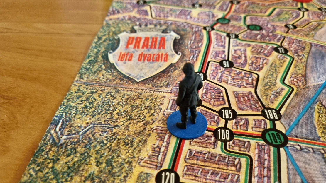 Bộ mô hình 3D cho boardgame Fantom staré Prahy độc đáo - Image 6