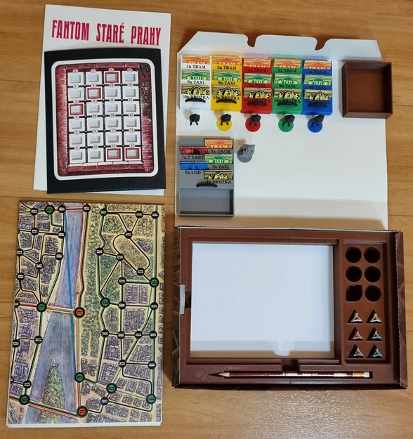 Bộ mô hình 3D cho boardgame Fantom staré Prahy độc đáo - Image 9