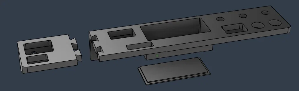 Khay treo dụng cụ thông minh gắn cánh tủ 3D Printing - Image 2