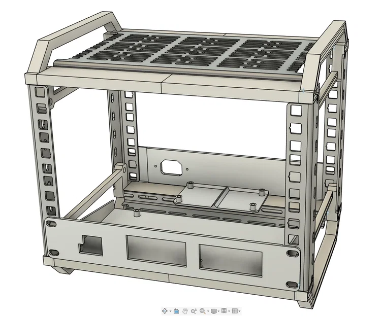 Khay gắn tủ rack 10 inch cho switch D-Link DGS-1016D - Image 2