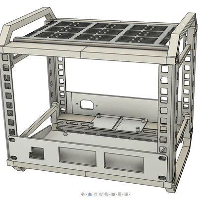 Khay gắn tủ rack 10 inch cho switch D-Link DGS-1016D