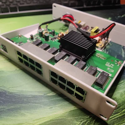 Khay gắn tủ rack 10 inch cho switch D-Link DGS-1016D