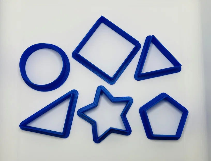 Bộ Khuôn Cắt Hình Khối (Play Dough Shapes Set) Cho Bé Yêu - Image 1