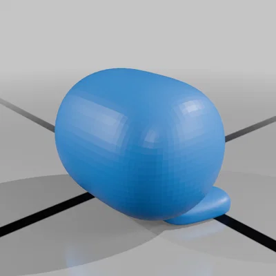 Mô hình Kirby đội mũ - File in 3D dễ thương cho mọi bàn làm việc