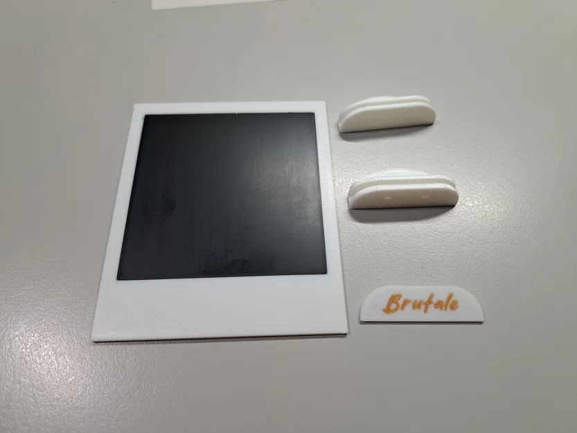 Khung ảnh kiểu Polaroid – Tùy chọn khắc Laser hoặc trưng bày ảnh (Bề mặt siêu mịn) - Image 7