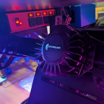 Ngàm gắn Bass Shaker cho khung nhôm 4040 4080 trong Sim Racing