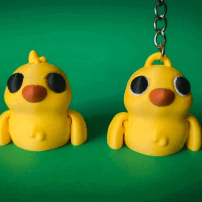 Mô hình Flexi Chick - Chú gà con linh hoạt đáng yêu
