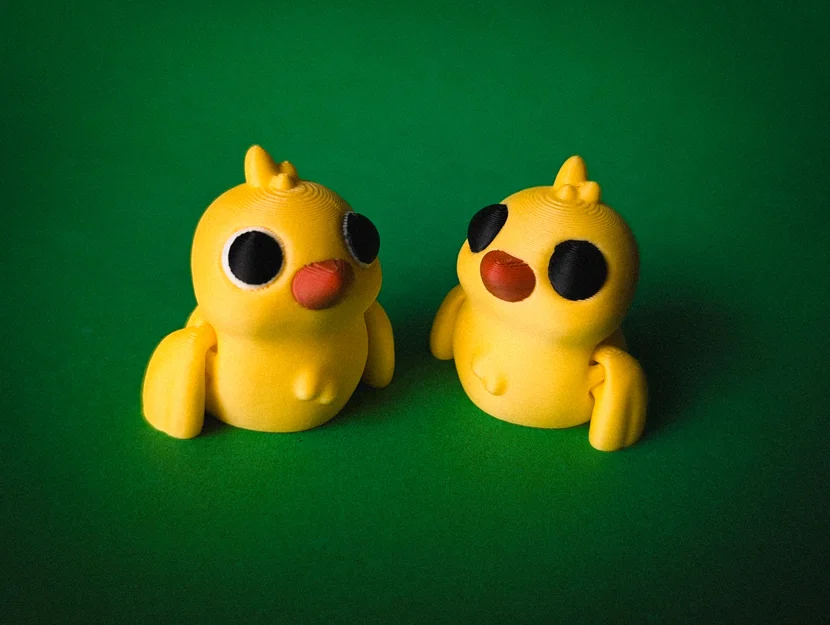 Mô hình Flexi Chick - Chú gà con linh hoạt đáng yêu - Image 3