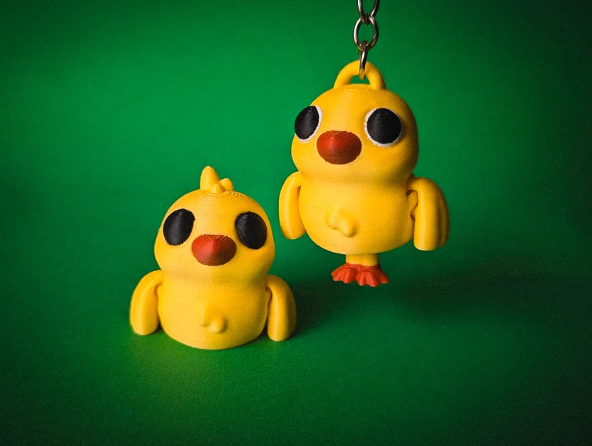 Mô hình Flexi Chick - Chú gà con linh hoạt đáng yêu - Image 4